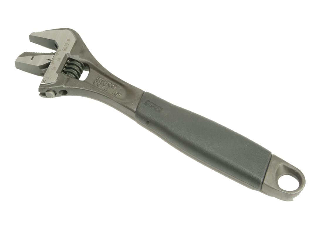 Bahco 9071P Black ERGO™ Adjustable Wrench Reversible Jaw 200mm (8in) 9071 P