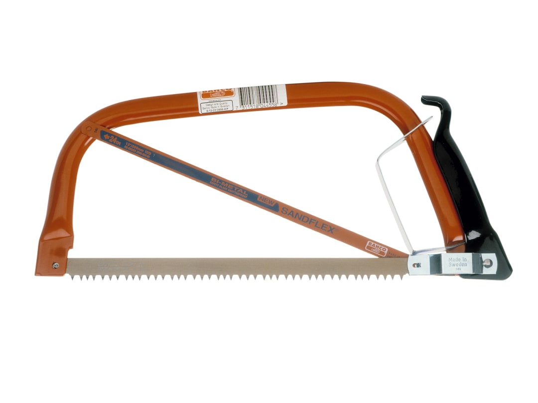 Bahco 9-12-51/3806-KP Bowsaw & Extra Hacksaw Blade 300mm (12in) 9-12-51/3806-KP