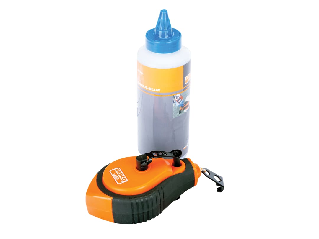 Bahco Blue Chalk, Chalk Line & Line Level Set CL-1221-SET
