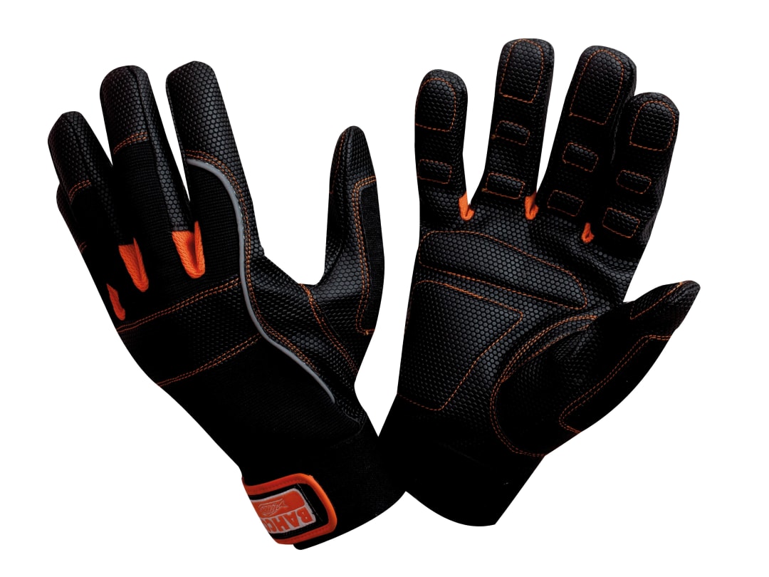 Bahco Power Tool Padded Palm Gloves - M (Size 8) GL010-8