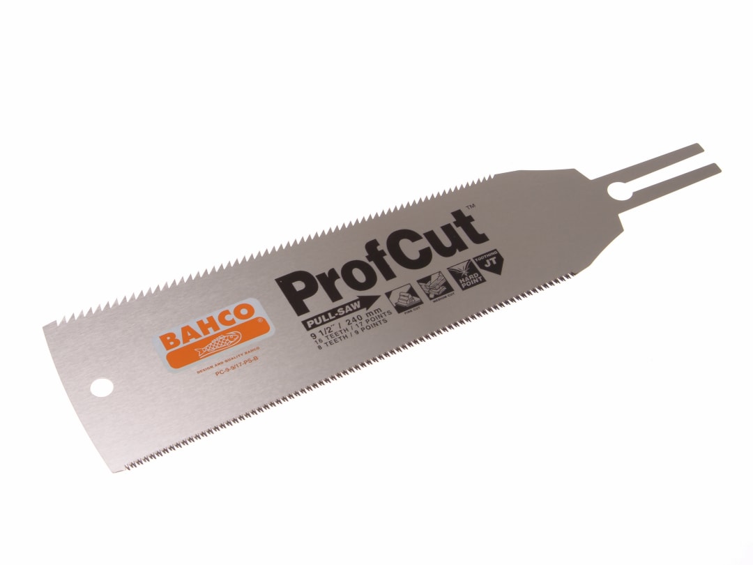 Bahco PC-9-9/17-PS ProfCut Double Sided Pull Saw Blade 240mm (9.1/2in) 8.5 & 17 TPI PC-9-9/17-PS-B
