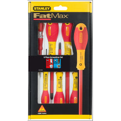 Stanley FatMax Parallel Pozi VDE Screwdriver Set 0-65-443