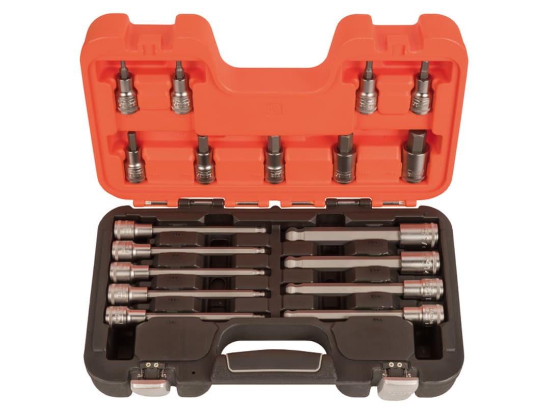 Bahco S18HEX 1/2in Drive Socket Set, 18 Piece S18HEX