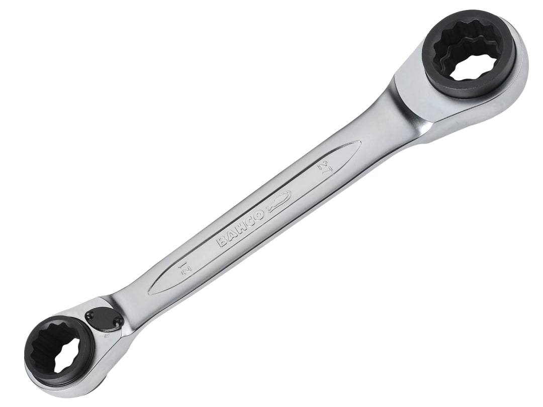 Bahco S4RM Series Reversible Ratchet Spanner 21/22/24/27mm S4RM-21-27