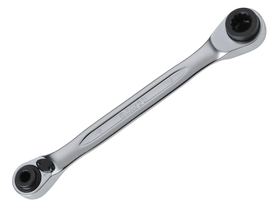 Bahco S4RM Series Reversible Ratchet Spanner 4/5/6/7mm S4RM-4-7