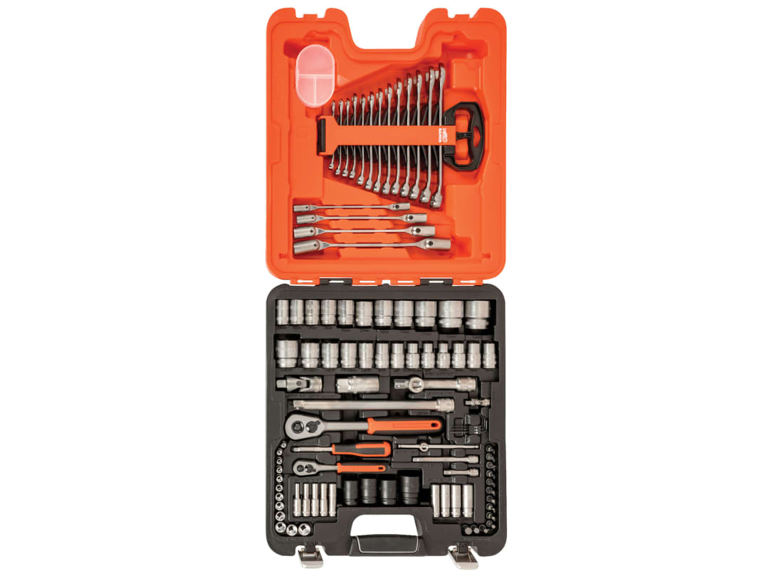 Bahco S87+7 1/4 & 1/2in Drive Socket & Spanner Set, 94 Piece S87+7