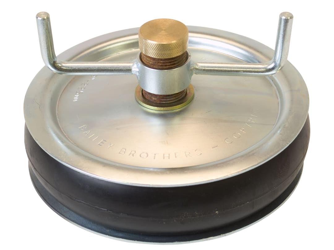 Bailey Products 2420 Drain Test Plug 225mm (9in) - Brass Cap 2420