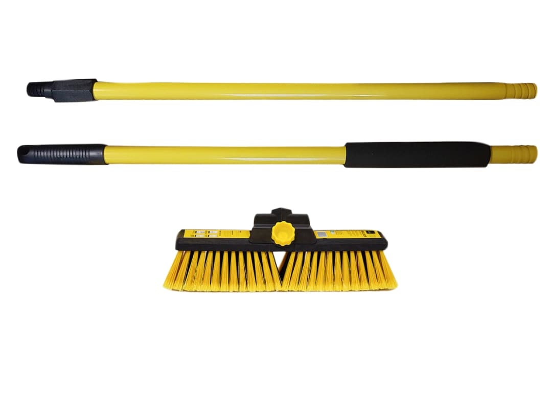 Bulldozer Telescopic Heavy-duty Broom 355mm (14in) HQ.14/2/Y