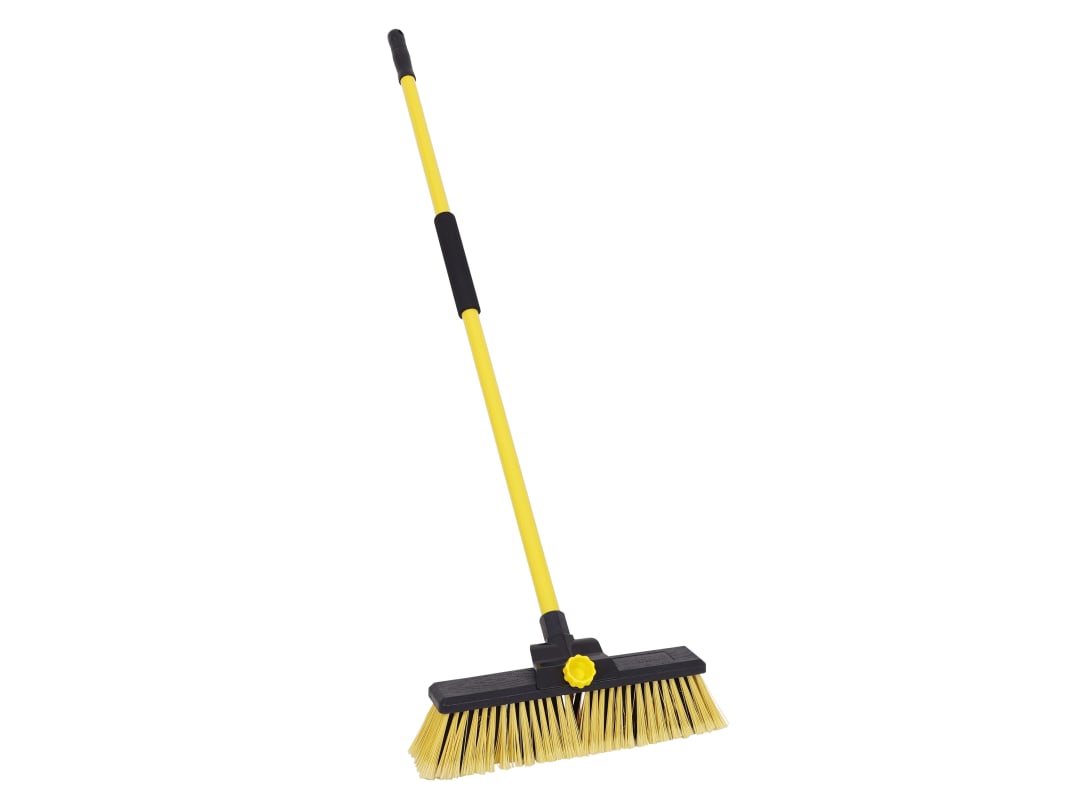 Bulldozer Heavy-duty Broom Clipped with Handle 355mm (14in) HQ.14/BY