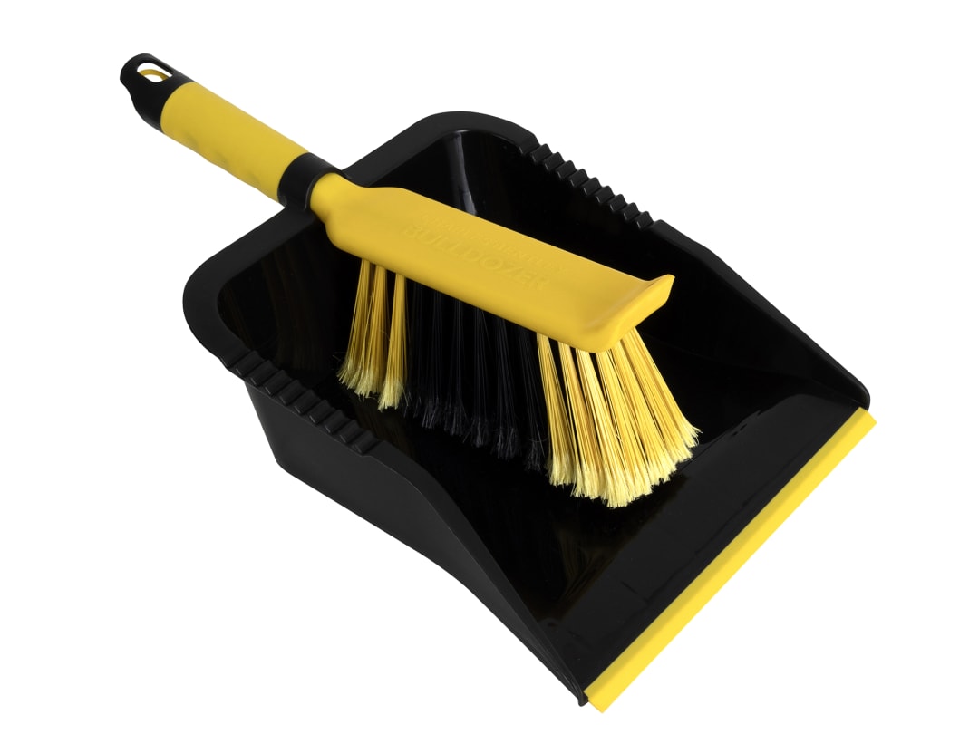 Bulldozer Pro XL Heavy-Duty Dustpan & Brush HQ.8014/24