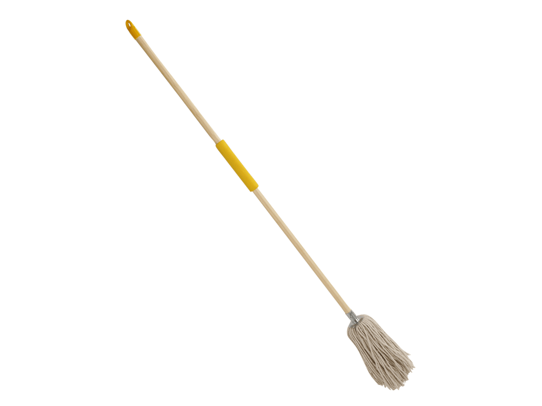 Bulldozer Cotton Mop and Soft Grip Wooden Handle HQ.PY14/F4