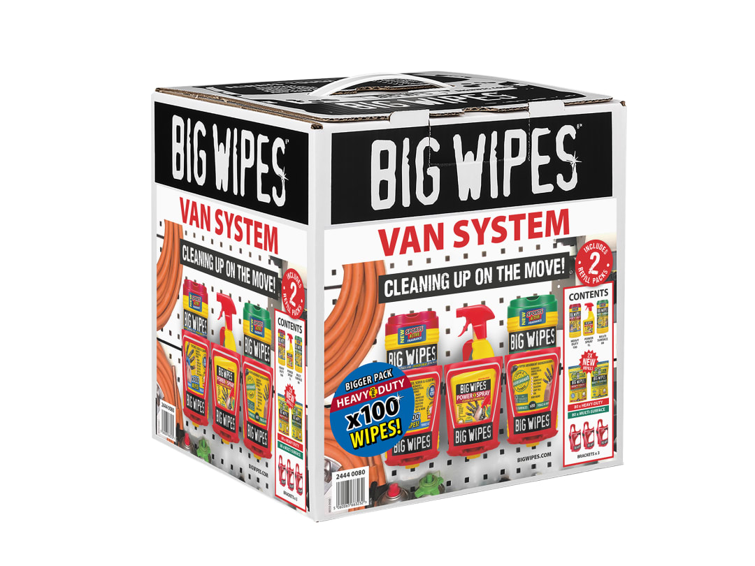 Big Wipes Big Wipes Van System (8 Product Kit) 2444 0100