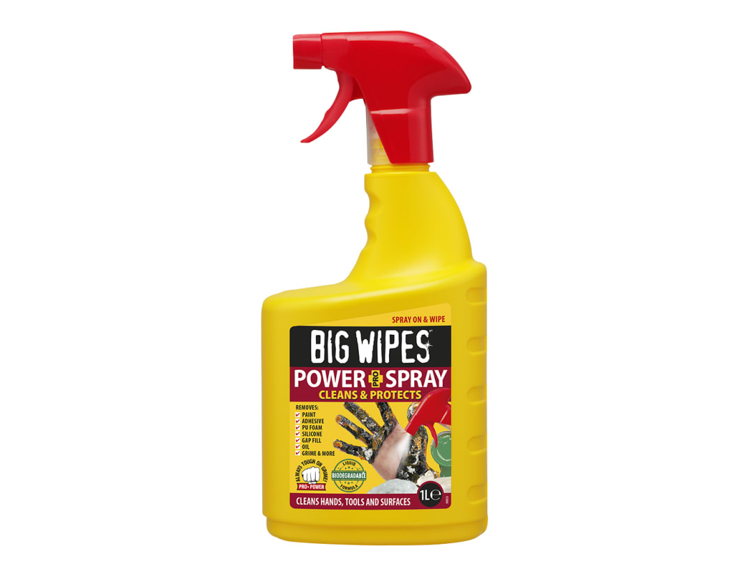 Big Wipes Big Wipes Power Spray PRO+ Cleaning Formula 1 Litre Bottle 2448 0000
