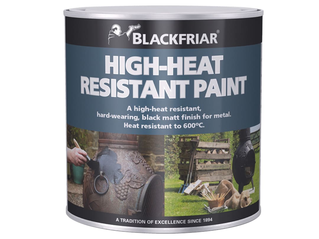 Blackfriar High-Heat Resistant Paint Black 500ml BF0520004E1