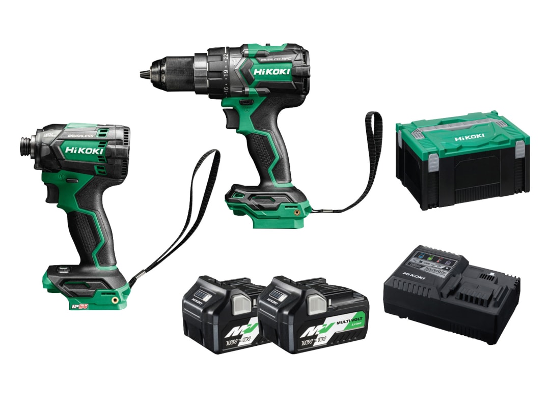 Hikoki KC18DCJAZ Twin Pack 18V 2 x Multi Volt Li-ion KC18DCJAZ