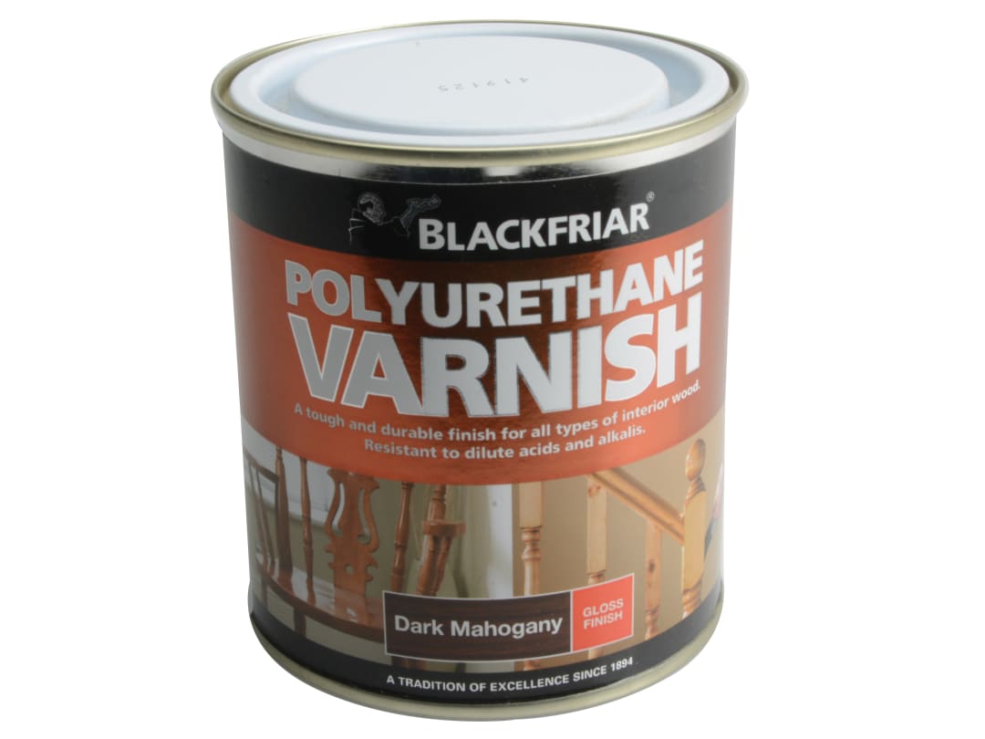 Blackfriar Polyurethane Varnish P65 Dark Mahogany Gloss 500ml BF0250008E1