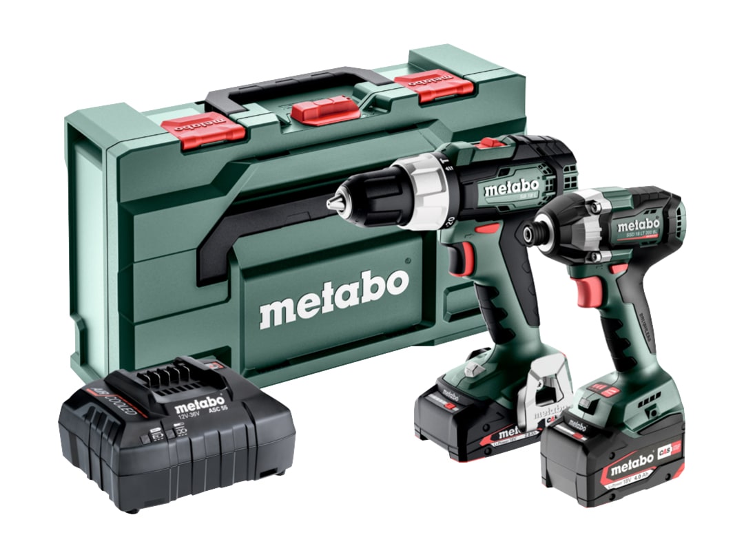 Metabo Combo Set 2.8.6 18V 1 x 2.0Ah & 1 x 4.0Ah 685198000