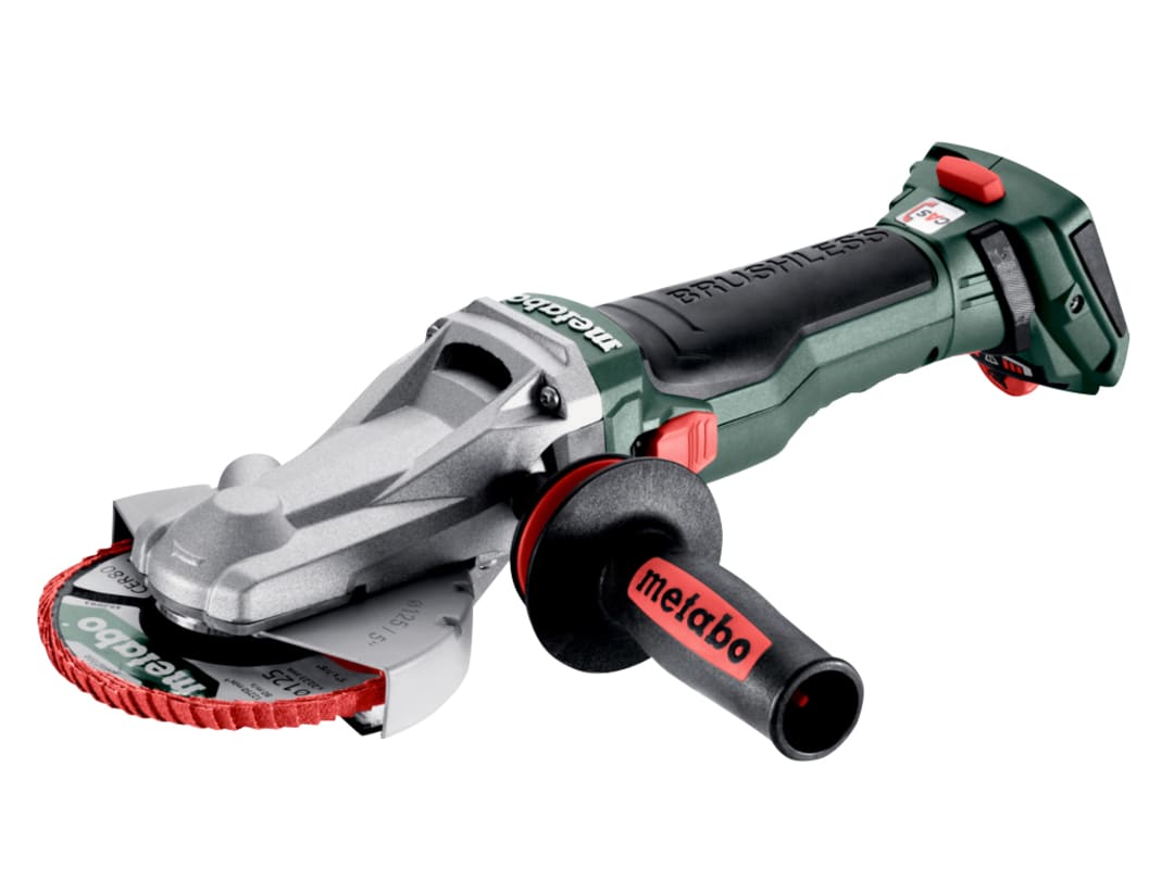Metabo WVBF 18 LTX BL 15-125 Quick Flat-head Angle Grinder 18V Bare Unit 601308840