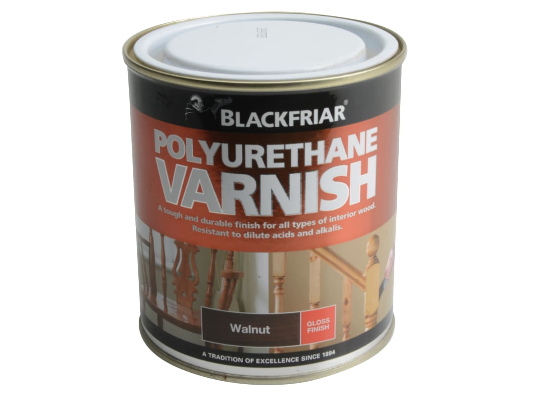 Blackfriar Polyurethane Varnish P70 Walnut Gloss 500ml BF0250009E1