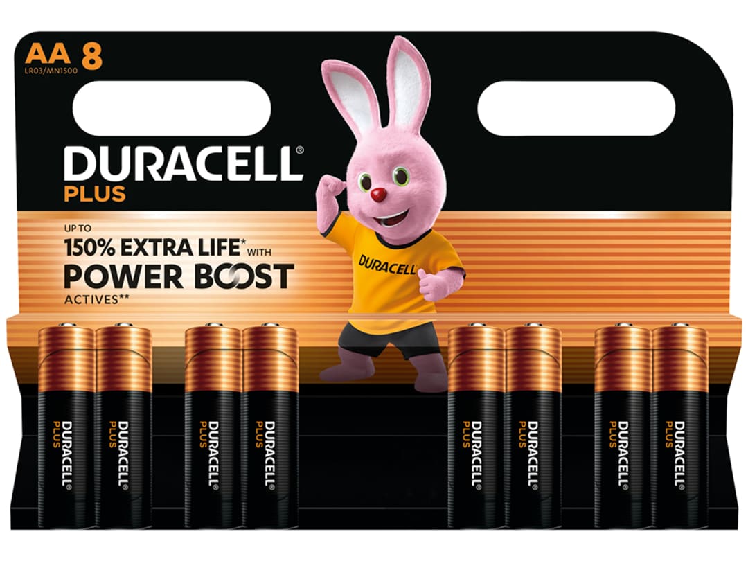 Duracell Plus Power + Power Boost AA x 8 S30944 S30944