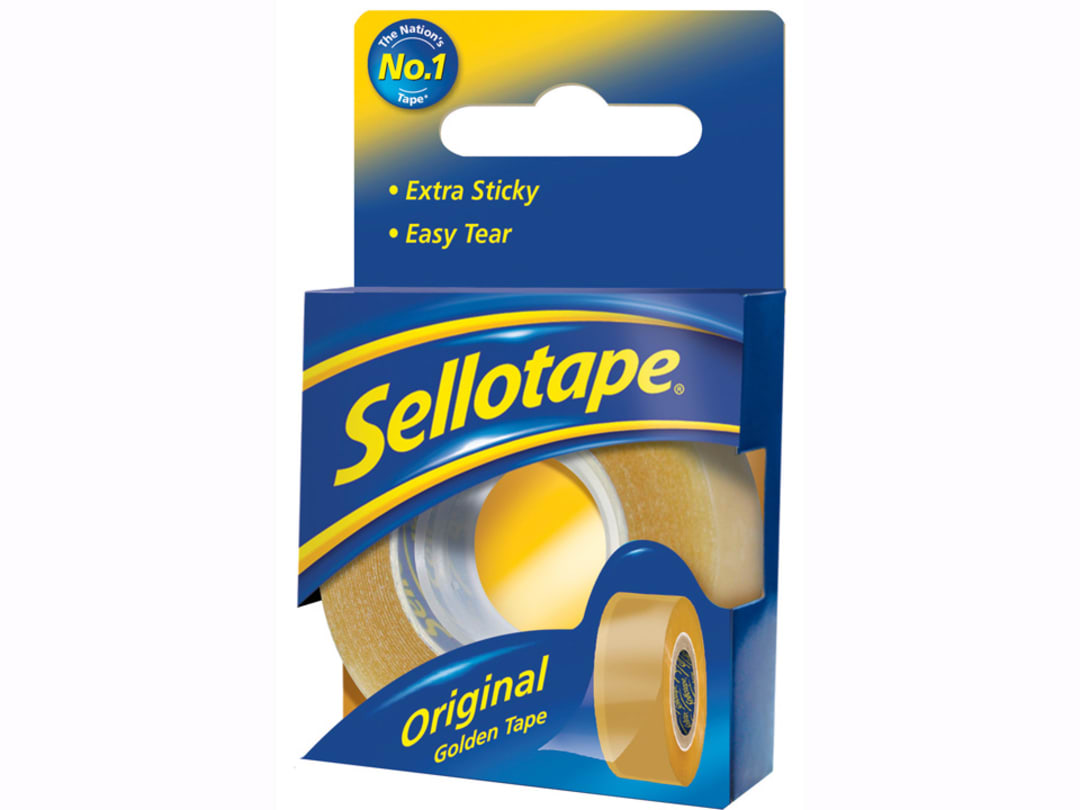 Sellotape Sellotape Golden 18mm x 66m 2928295