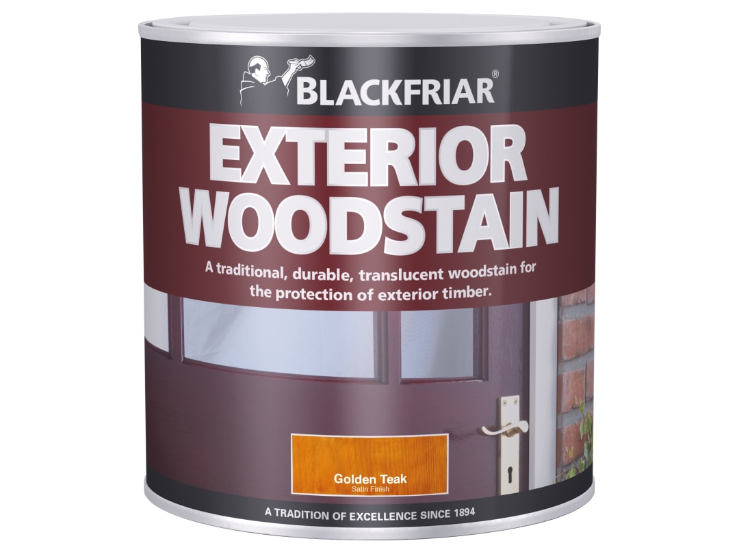 Blackfriar Traditional Exterior Woodstain Brown Mahogany 500ml BF0010006E1