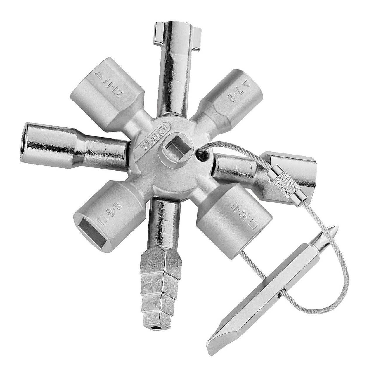 Knipex 00 11 01 TwinKey Control Cabinet Key 001101