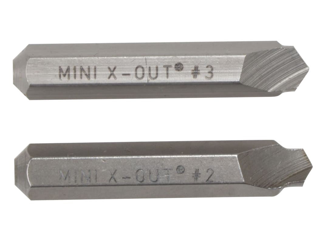 BOA Mini X-Out® Screw Extractors Wood Screw Sizes No.6-10 17020