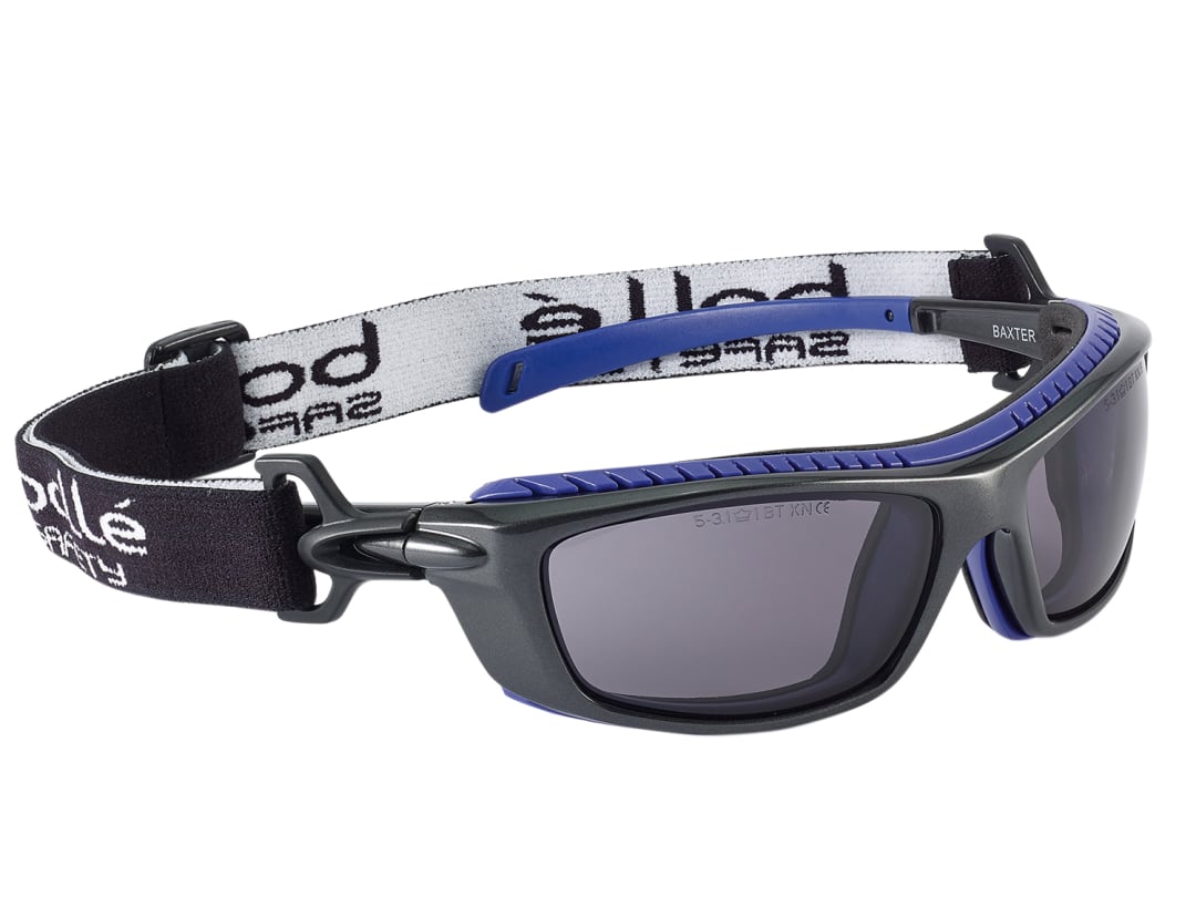 Bolle Safety BAXTER PLATINUM® Safety Goggles - Smoke BAXPSF
