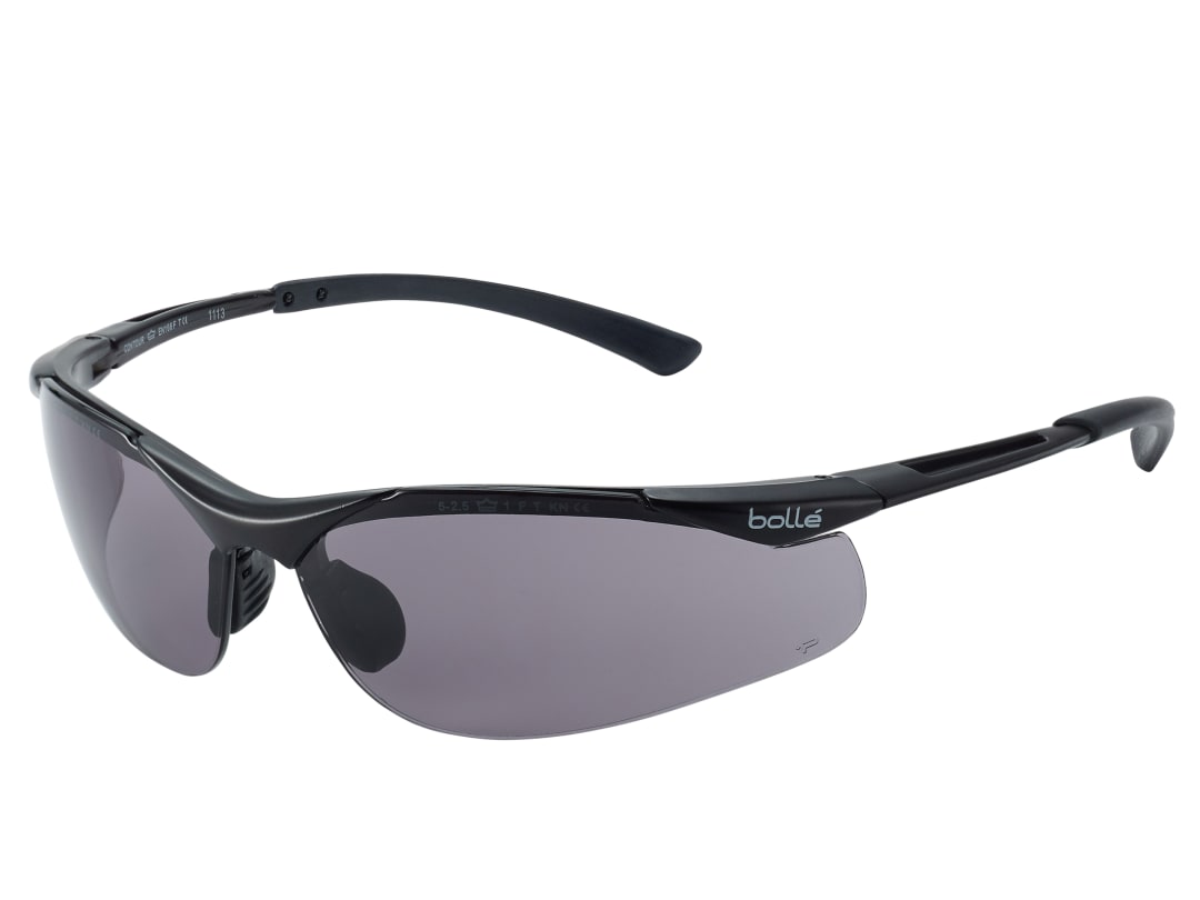 Bolle Safety CONTOUR PLATINUM® Safety Glasses - Smoke CONTPSF