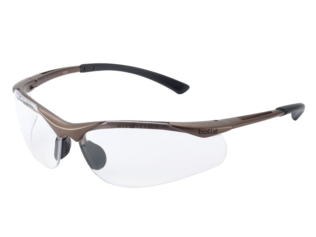 Bolle Safety CONTOUR PLATINUM® Safety Glasses - Clear CONTPSI
