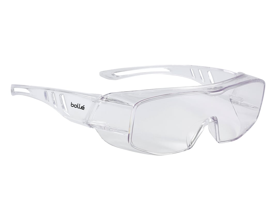 Bolle Safety Overlight OTG Goggles - Clear OVLITLPSI