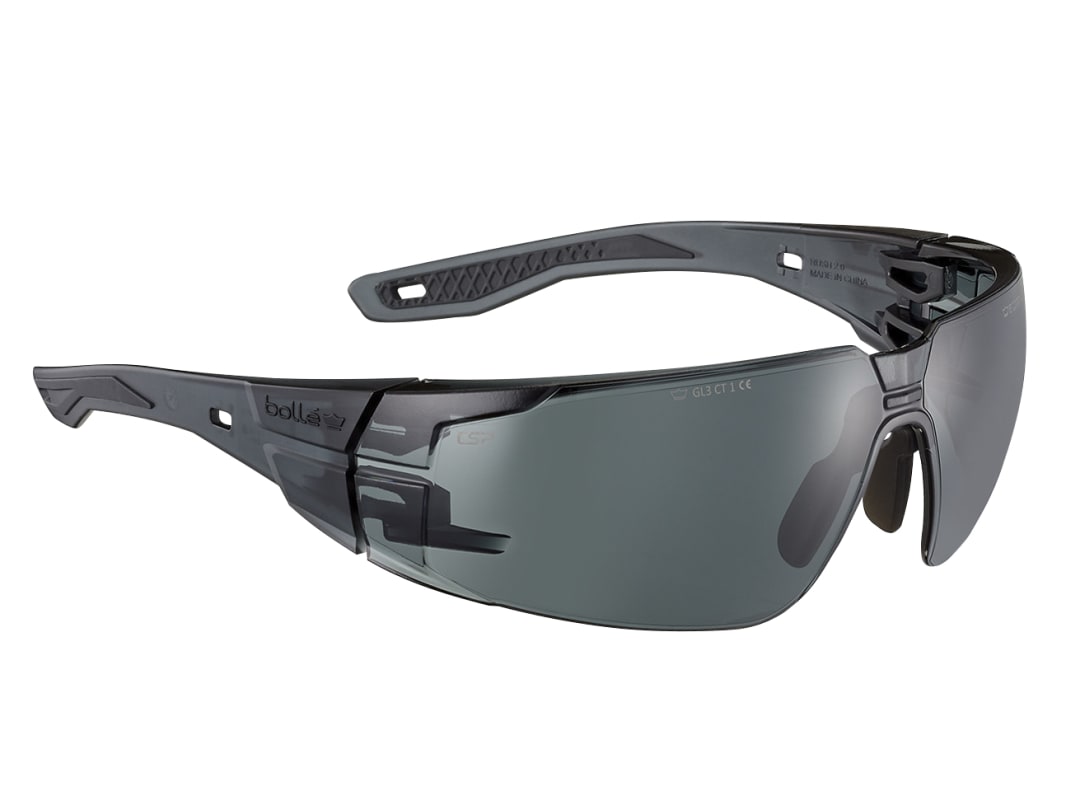 Bolle Safety Rush 2.0 PLATINUM® Lite Safety Glasses - Smoke RUSHMN20E
