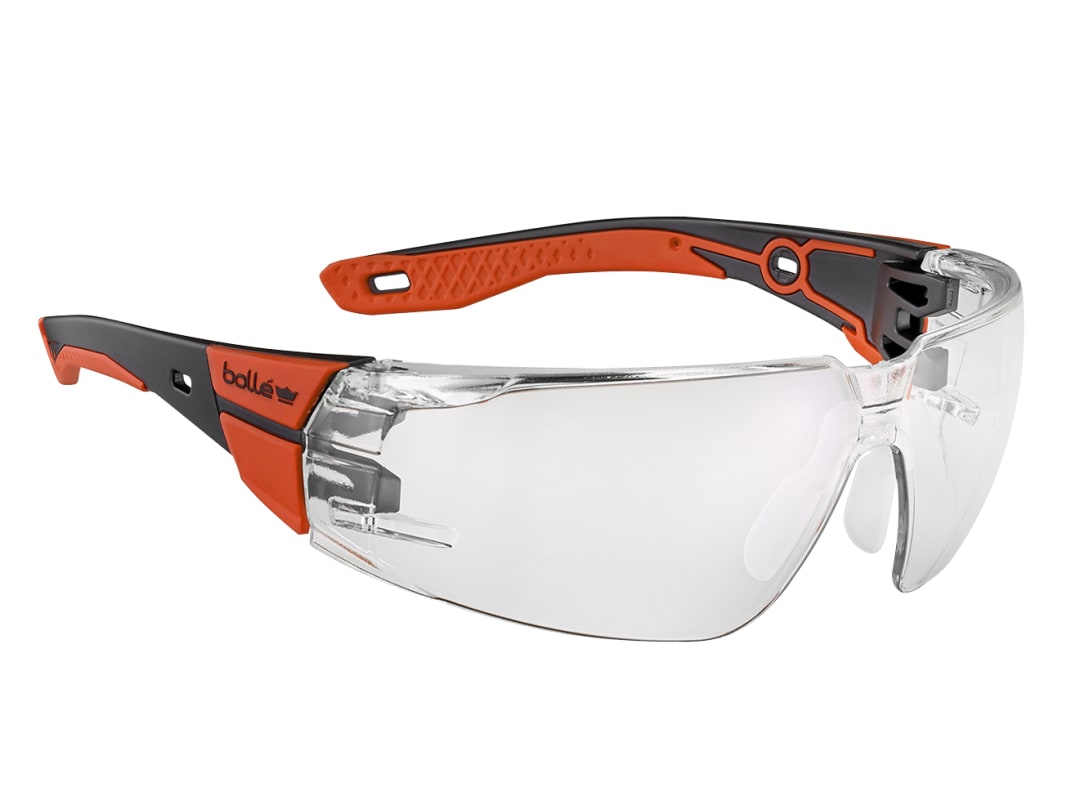Bolle Safety Rush+ 2.0 PLATINUM® Safety Glasses - Clear RUSPMN11E