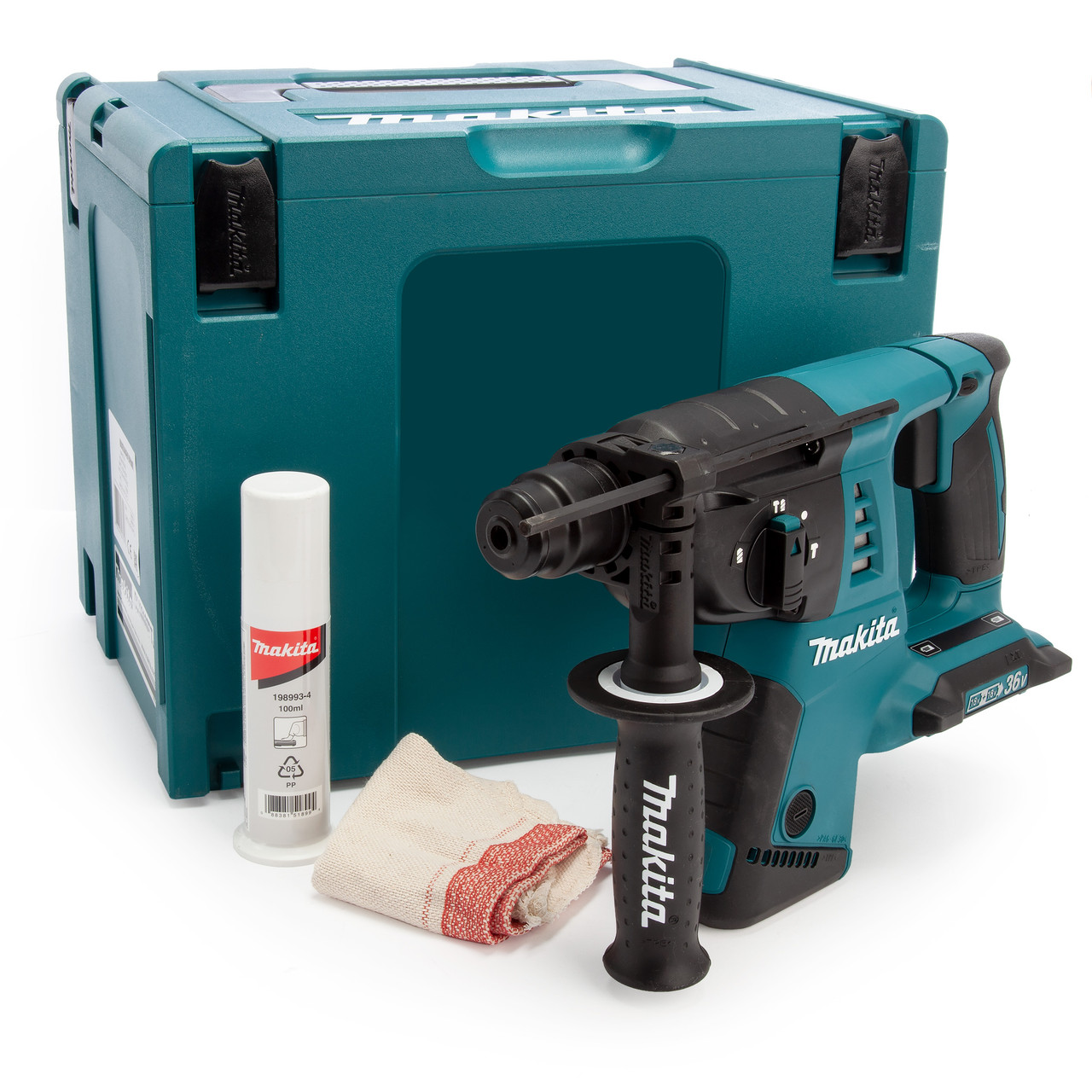 Makita DHR263 LXT 36V SDS+ Rotary Hammer in Makpac Case (Body Only) DHR263ZJ