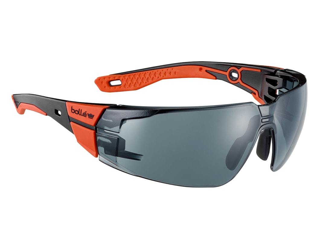 Bolle Safety Rush+ 2.0 PLATINUM® Safety Glasses - Smoke RUSPMN21E