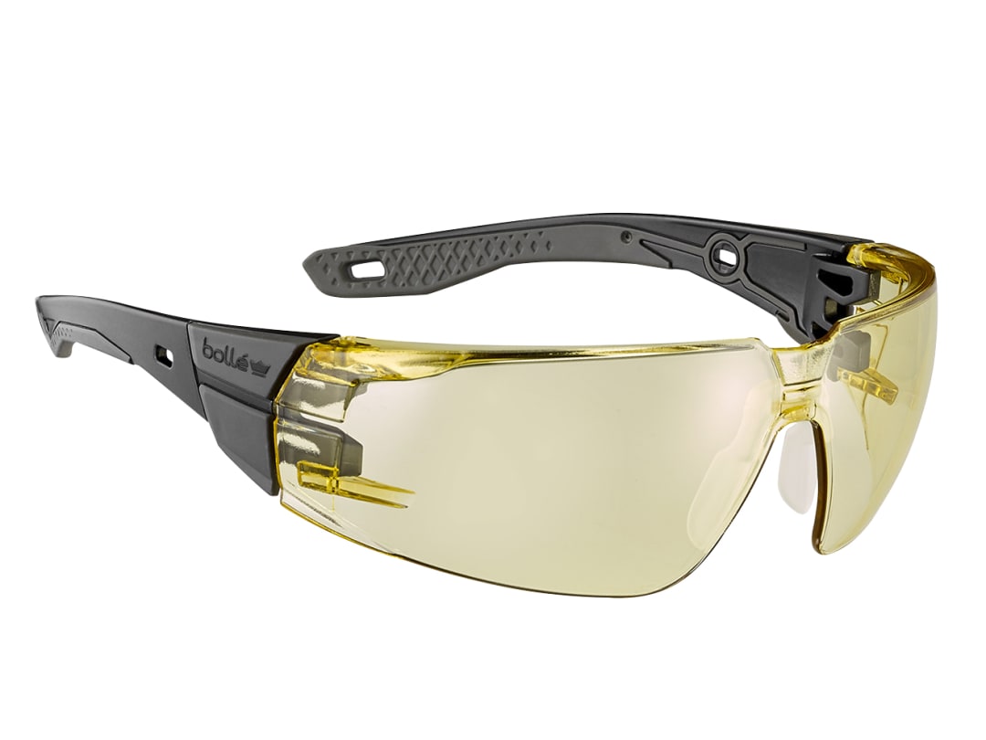 Bolle Safety Rush+ 2.0 PLATINUM® Safety Glasses - Amber RUSPMN32E