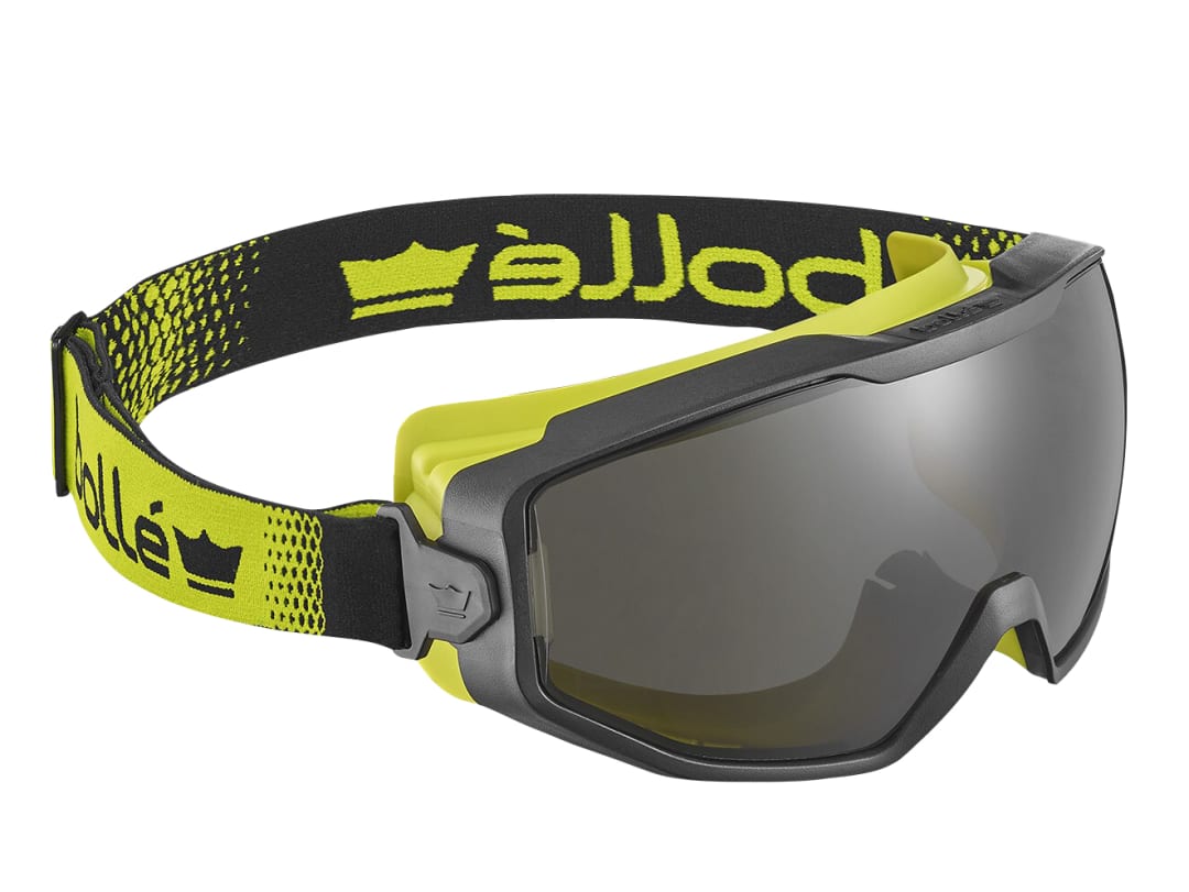 Bolle Safety Spectrum Platinum Smoke Vented Safety Googles, Black/Yellow SPECTN20W