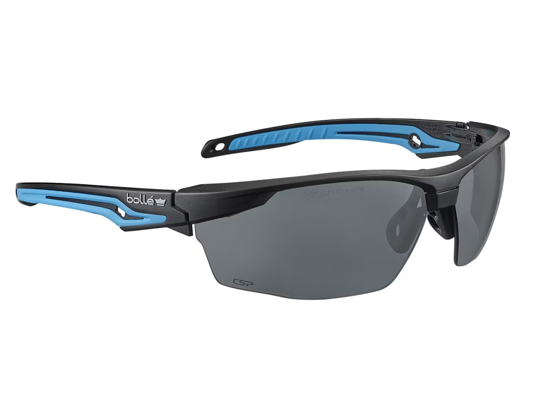 Bolle Safety TRYON Safety Glasses - PLATINUM® Smoke TRYONN20E