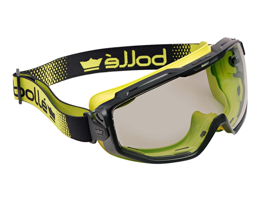 Bolle Safety Yellow Vented Universal Goggles - PLATINUM® Copper UNIVGN30W