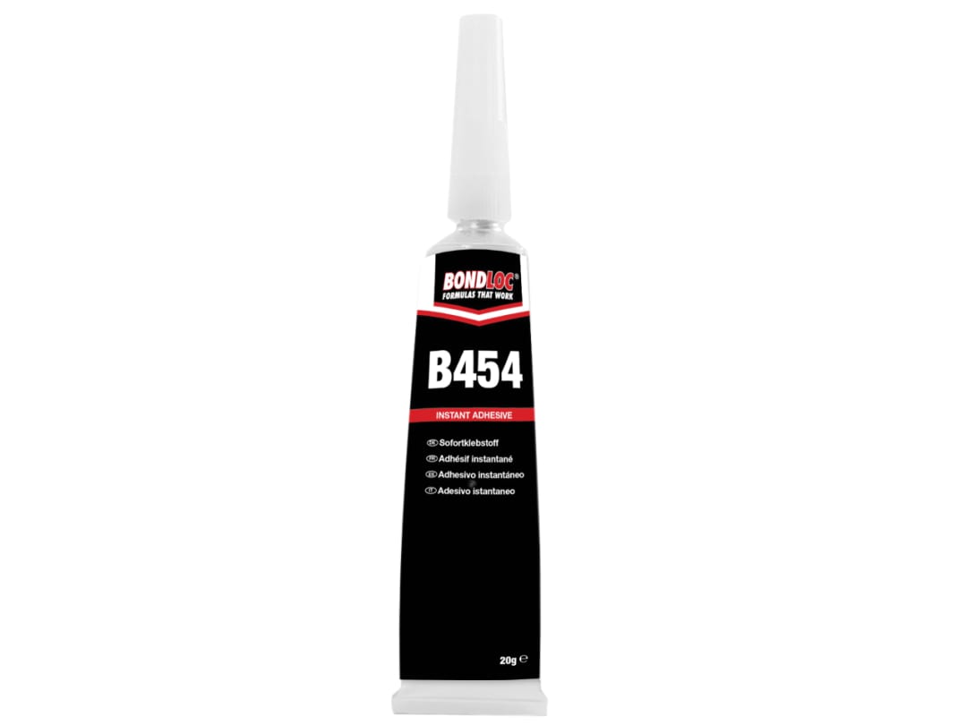 Bondloc B454 Thixotropic Non-Drip Gel Cyanoacrylate 20g B454-20