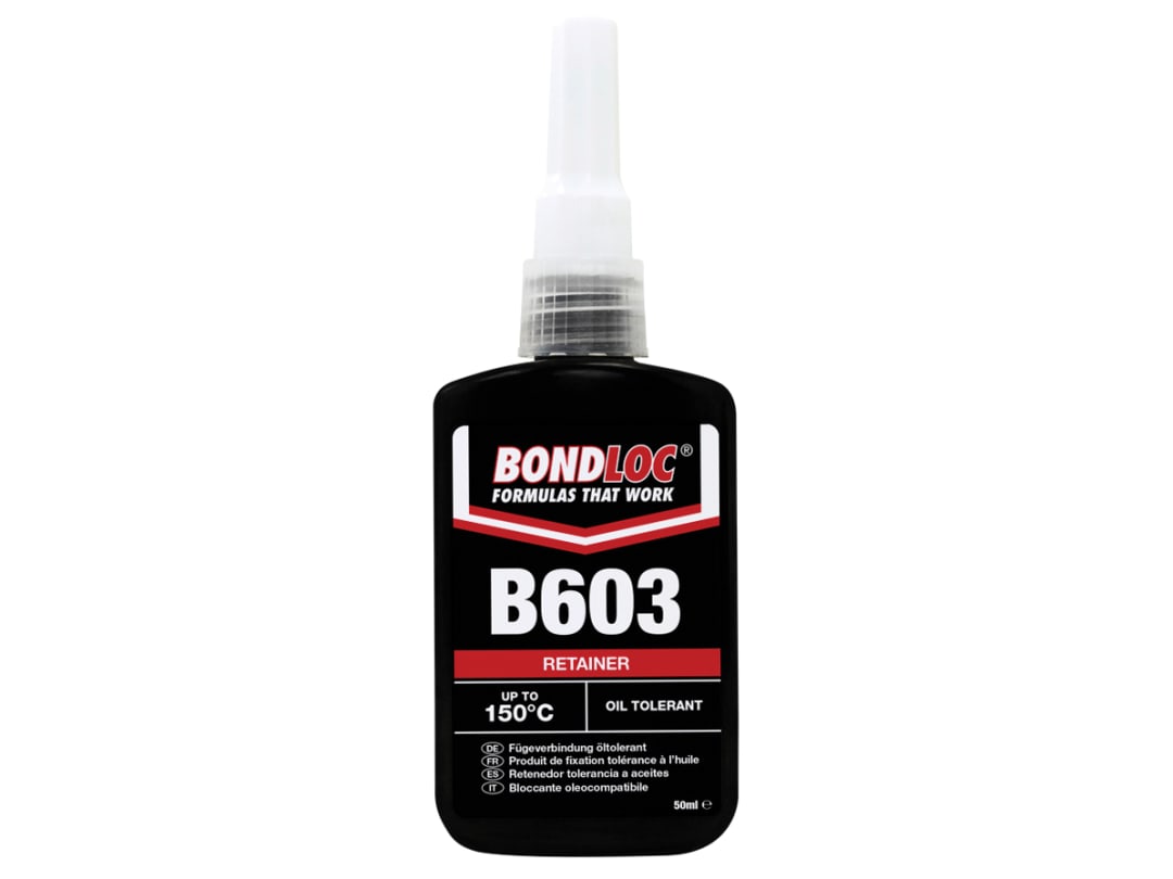 Bondloc B603 Oil Tolerant Retaining Compound 50ml B603-50