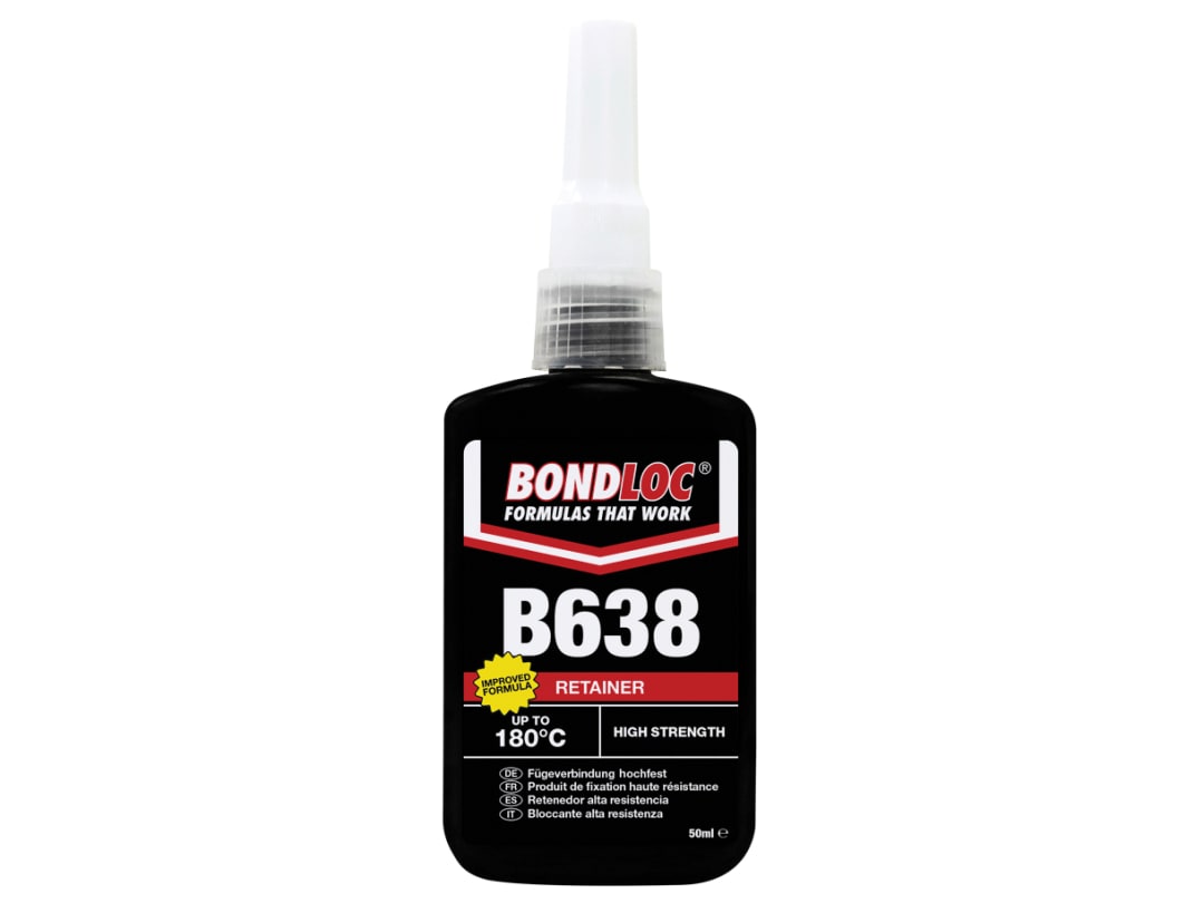 Bondloc B638 High Strength Retaining Compound 50ml B638-50