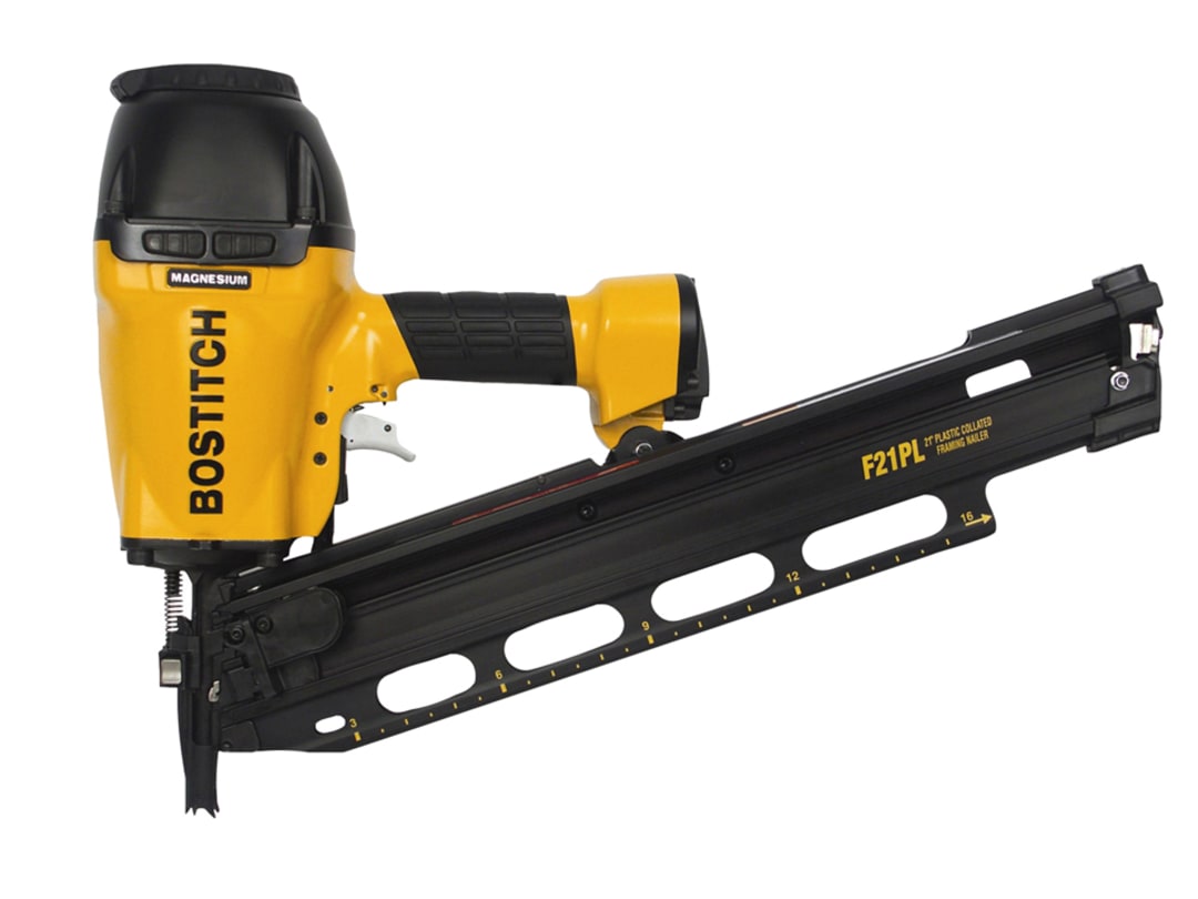 Bostitch F21PL-E Pneumatic Roundhead & MCN Stick Nailer 38-90mm F21PL-E