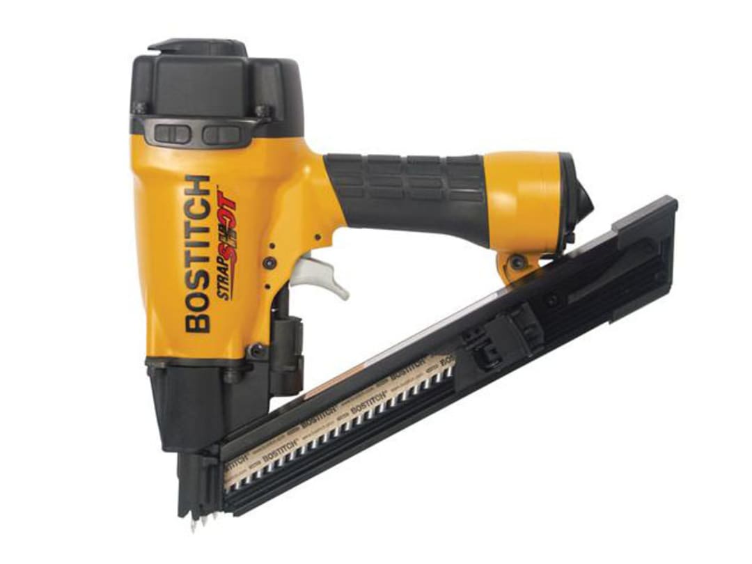 Bostitch MCN150-E Pneumatic Strap Shot Metal Connecting Nailer 38mm MCN150-E