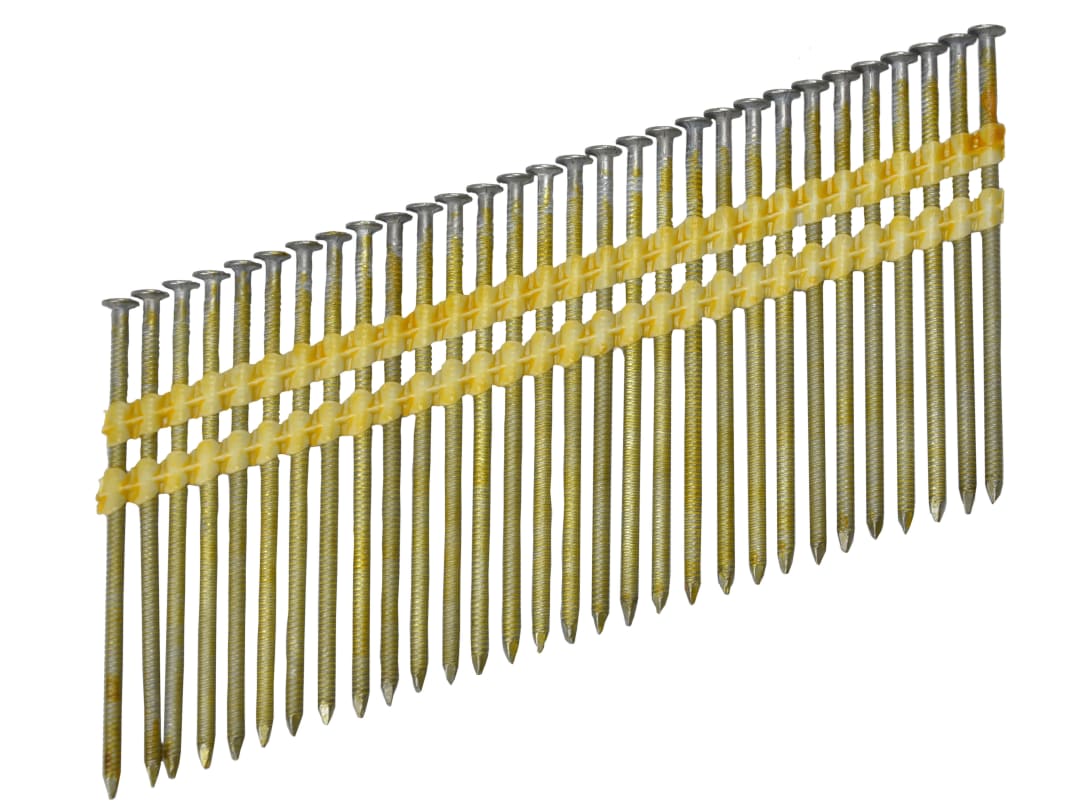 Bostitch 21° Galvanised Ring Shank Stick Nails 3.1 x 90mm (Pack 2000) RH31R90G50
