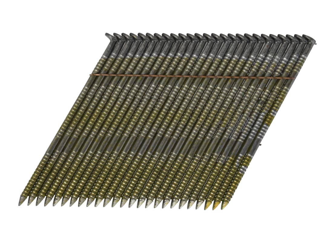 Bostitch 28° Bright Ring Shank Stick Nails 2.8 x 75mm (Pack 2000) S280R75
