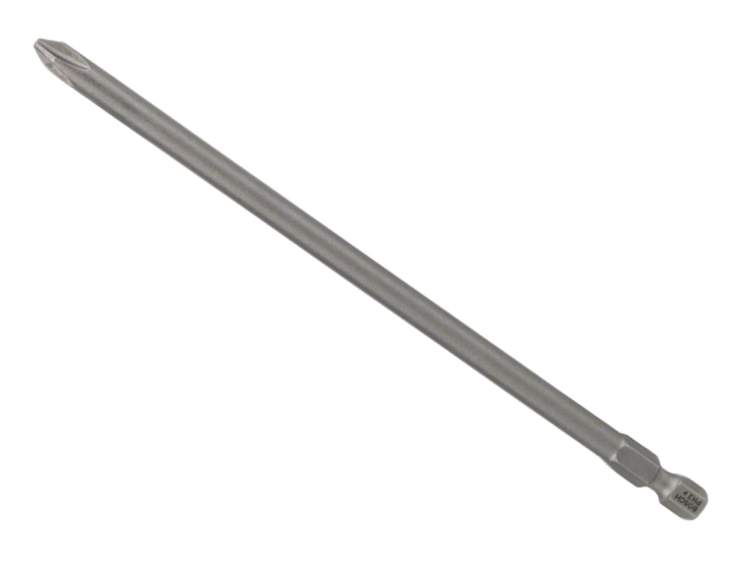 Bosch Powertool Accessories Extra Hard Screwdriver Bit PH2 x 152mm 2607001540