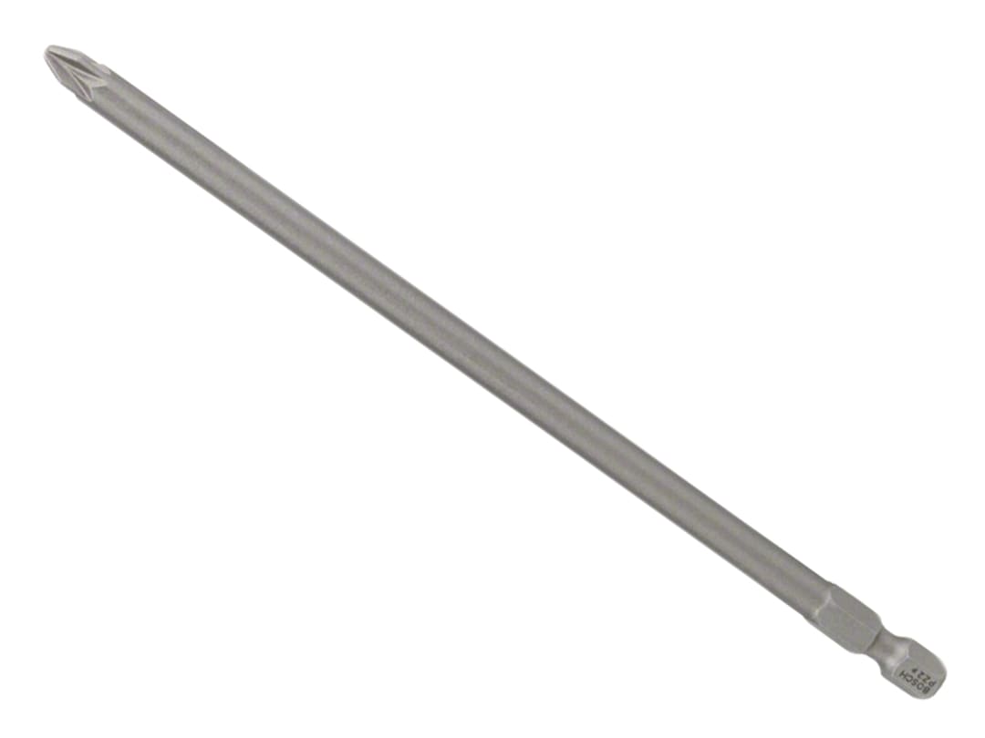 Bosch Powertool Accessories Extra Hard Screwdriver Bit PZ2 x 152mm 2607001588