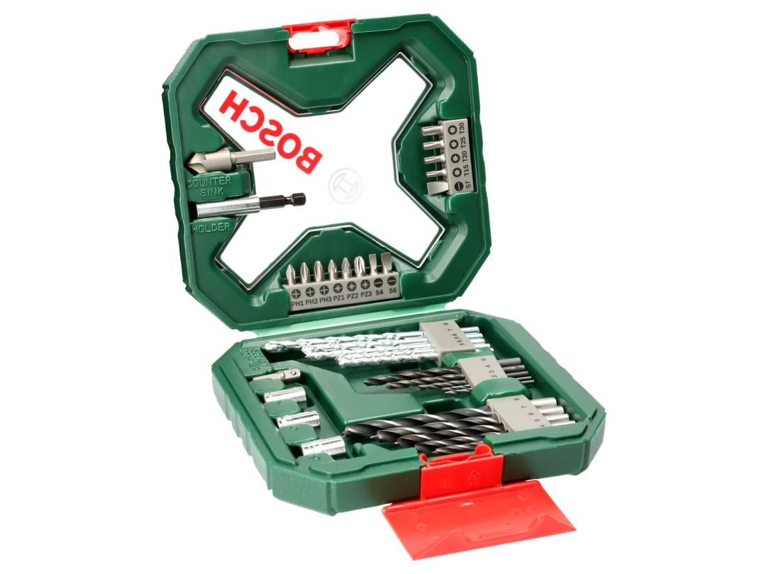 Bosch Powertool Accessories X-Line Drill and Screwdriver Bit Set, 34 Piece 2607010608